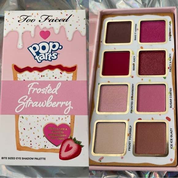 NIB Pop-Tart Eyeshadow Palette *Frosted Strawberry* | Too Faced - Picture 1 of 7